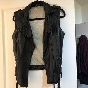 Danier Leather Motorcycle Vest